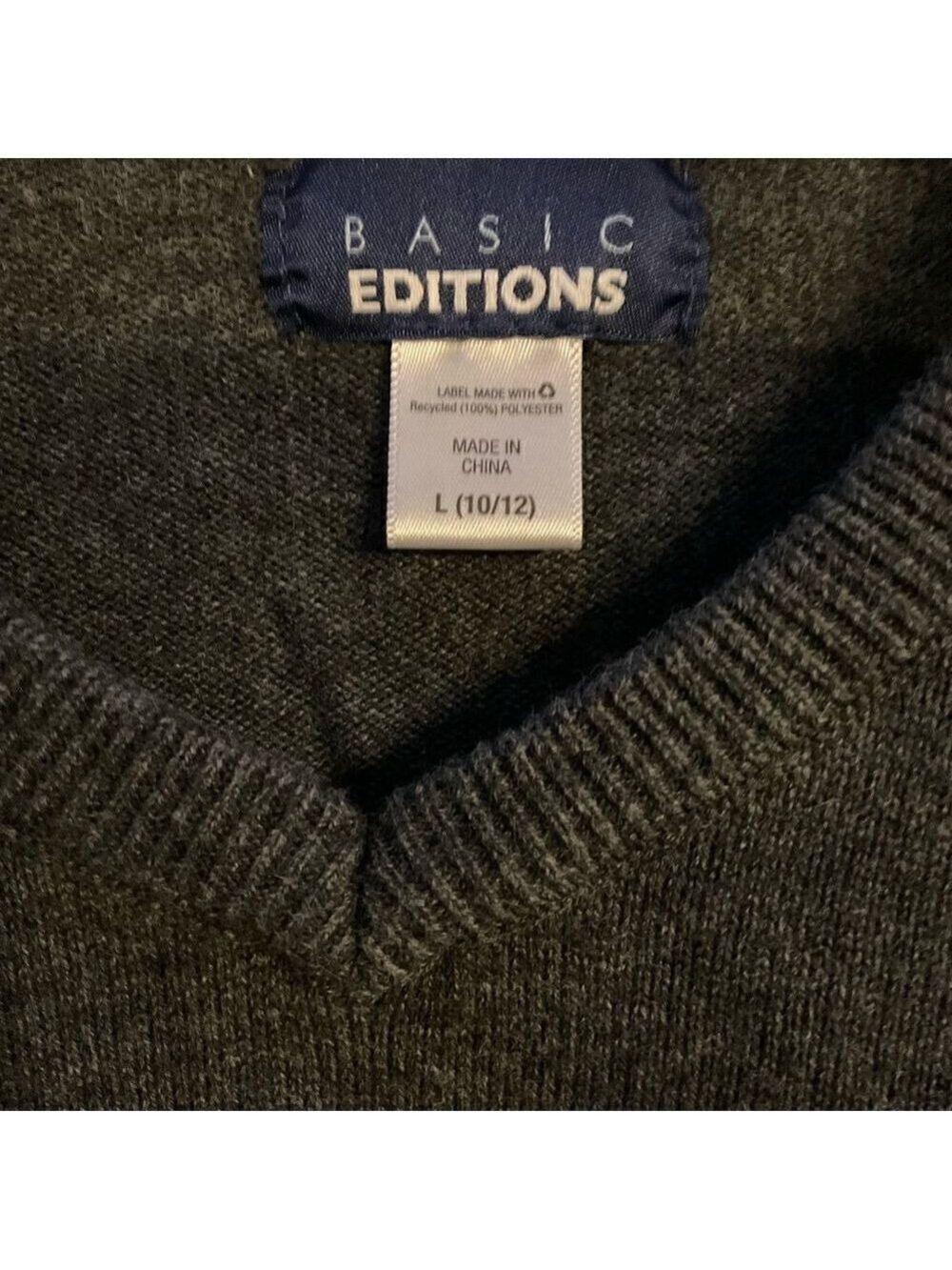 Basic Editions Long Sleve Sweater - Picture 3 of 3